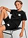 Cakaner Tween Boys Casual Matching Top and Shorts Set – Soft 2-Piece Short Sleeve Outfit Set Size 11 12