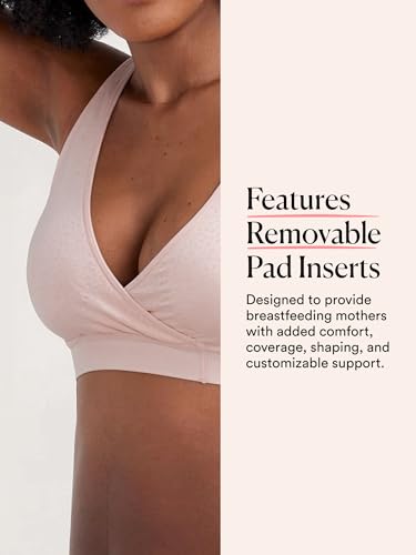 Image of HATCH The Dream Feed Nursing & Sleep Bra, Stretchy & Wireless with Crossover Pull-Down Design for Breastfeeding