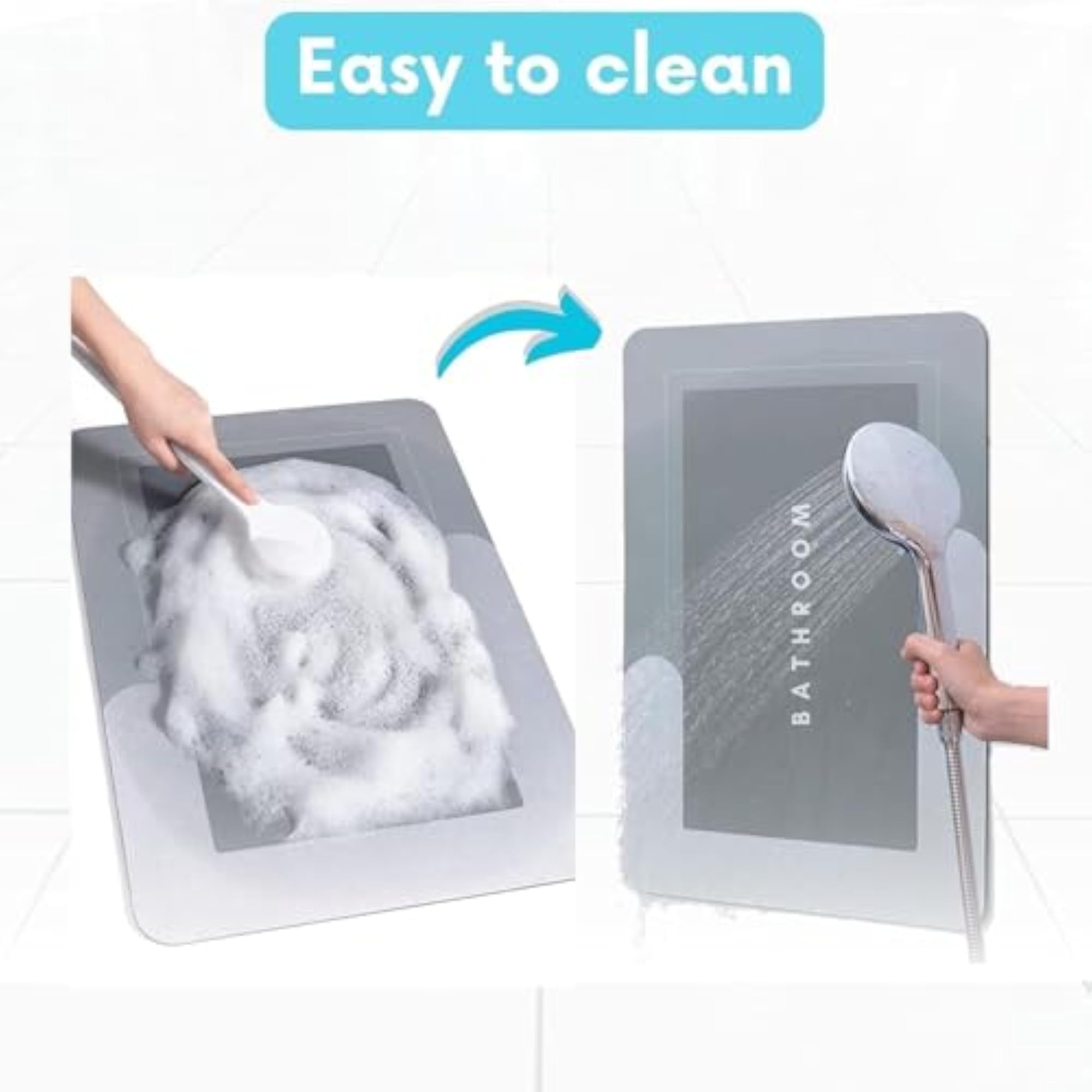 Quick-Drying Water Absorbing Bathroom Mat