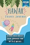 Hawaii Travel Journal: Perfect Memory Book for Maui, Kauai, Oahu, Honolulu, Lanai and More - 3 Weeks of Daily Pages and Extra Space for Keepsakes