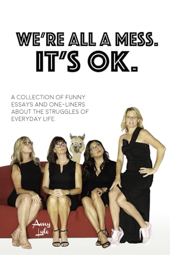WE'RE ALL A MESS, IT'S OK: A collection of funny essays and one-liners about the struggles of...