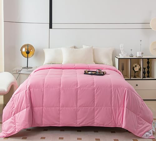 Eastwarmth Lightweight Goose Down Comforter Cooling Blanket Duvet for Summer/Warm