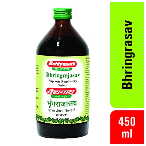Baidyanath Asli Ayurved Bhringrajasava Liquid Syrup - 450 Ml (Pack Of 2) - Image 6