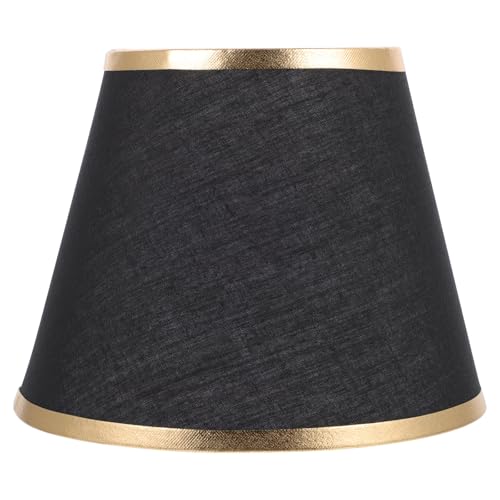 ORFOFE Cloth Art Lamp Shade Clip on Light Cover Lampshade Accessories for Floor Lamp Table Wall Ceiling 6.29 X 5.11 X 3.74 in Decorative Ambient Lighting