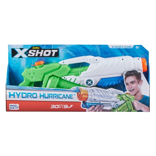 Xshot Water Warfare Hydro Hurricane Water Blaster (2 Pack) By Zuru Watergun, X Shot Water Toys, 2 Blasters Total, Summer Fun Activities, Outdoor And Swimming Pool Use For Boys And Girls #TOP1