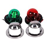DURABLE: estas luces LED de 12V tienen una cubierta protectora de acero inoxidable, que puede prevenir efectivamente daños a la lámpara después de ser golpeada. Al mismo tiempo, esta cubierta protectora de acero inoxidable es resistente a la corrosión y puede usarse durante mucho tiempo.