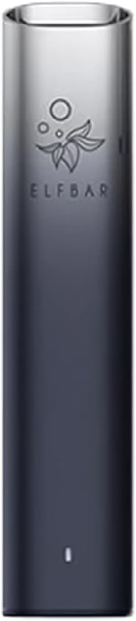 Elf Bar Mate 500 Battery, E-Cigarettes, Prefilled Pod Design, Auto-Inhale Activated,2ml Cartridge Capacity, No Nicotine, (BlackGrey)