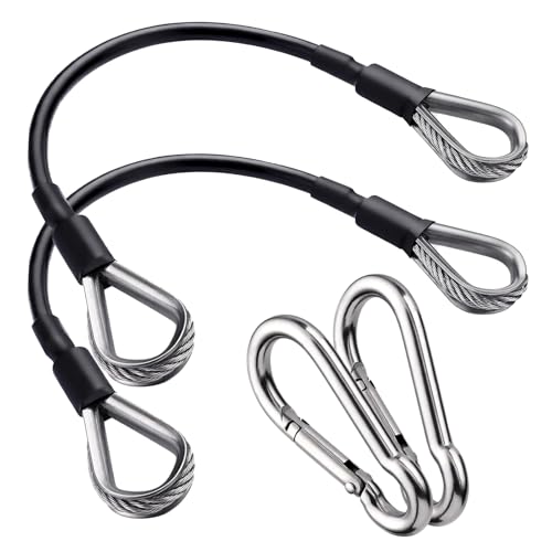 AIKESIWAY 2PCS Gym Cable Extension,Replacement Cable Machine Accessories,Cable Pulley Attachments...