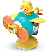 BAKAM 3 in 1 High Chair Toys, Suction Toys for Baby, Bath Toys for Toddlers, Baby Sensory Toys 6 ...