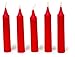 Produktbild small foot Spitzkerzen, Plastik, Rot, 1 x 1 x 7 cm, 36-Einheiten