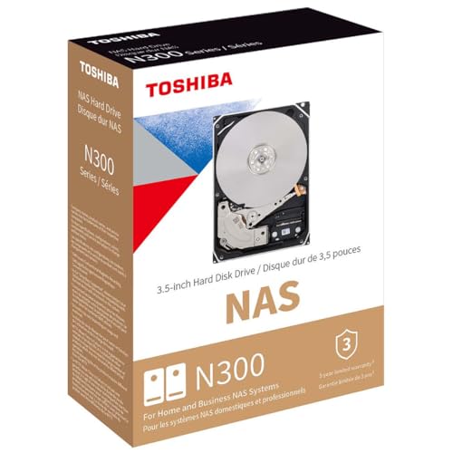 TOSHIBA N300 16TB SATA III 3.5" Internal NAS Hard Drive