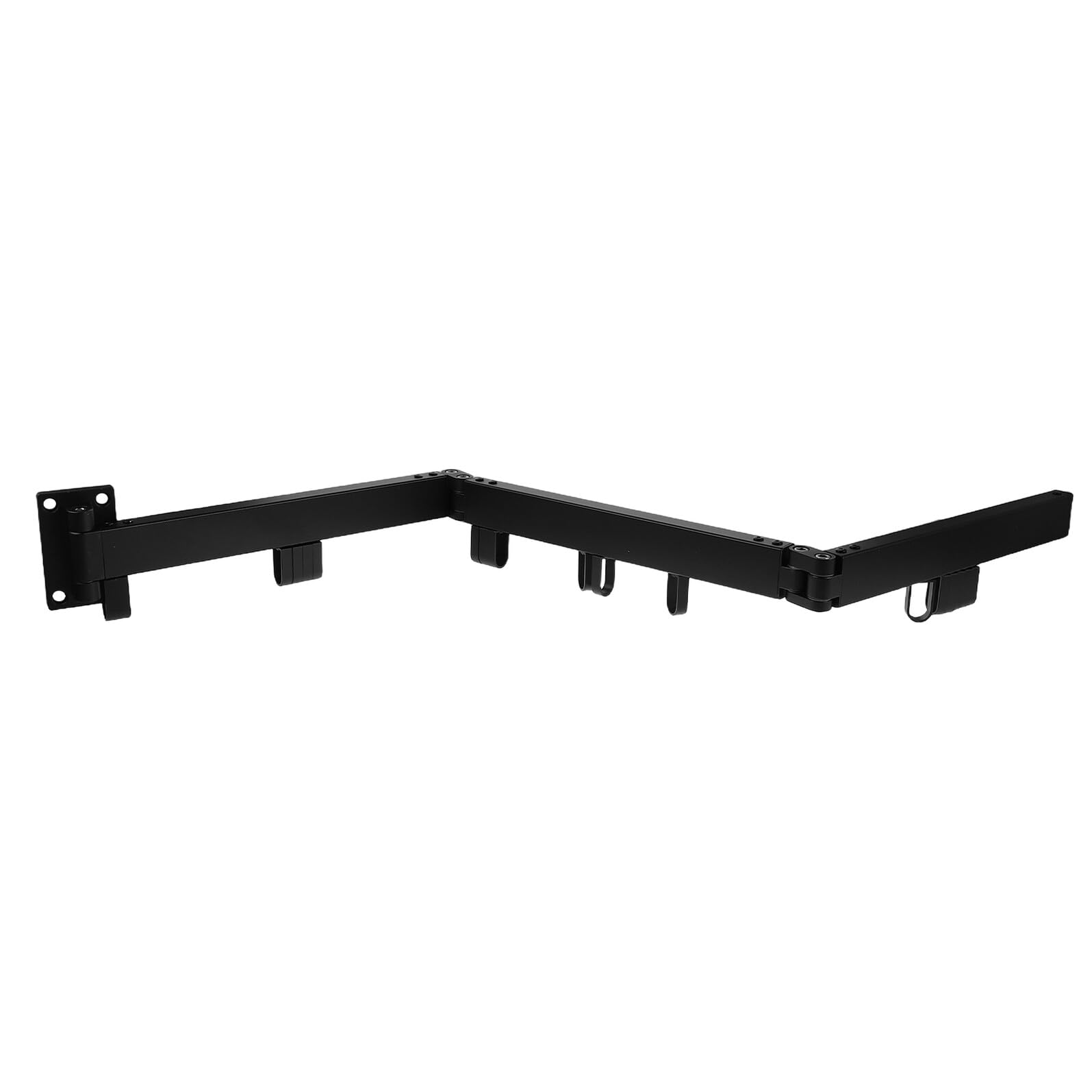 Tendedero de pared para lavandería plegable que elimina el desorden