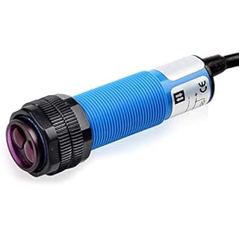 TNI CONTROLS M18 Diffuse Photoelectric Sensor DC Input, 10 to 30VDC ...