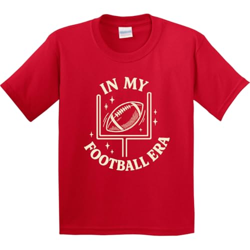inktastic Football Era Goalpost Graphic Design Youth T-Shirt