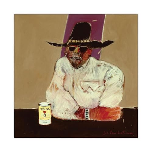 Impression giclée indienne Fritz Scholder pour salon style galerie d'art moderne