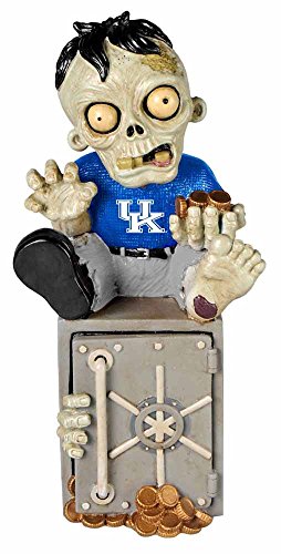 FOCO NCAA Kentucky Resin Zombie Bank