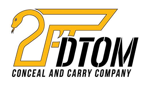 Dtom Premium Leather (Not Synthetic) Universal Iwb Or Owb Ambidextrous Belt Slide Holster Black #TOP1