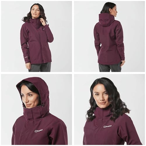 Berghaus Women's Maitland GORE-TEX IA Waterproof Jacket with 2 Zipped Hand Pockets, Women's Rain Coat, Outdoors, Trekking, Hiking and Walking Clothing (UK, Numeric, 12, Regular, Regular, Purple) - Image 5