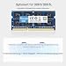 Wlizedle 16GB Kit (2x8GB) DDR3/DDR3L RAM Laptop Memory 1600MHz CL11 SODIMM, Notebook Arbeitsspeicher PC3-12800 / PC3L-12800 204-Pin 1,35V/1,5V Non-ECC Pc Speicher Upgrade für Ultrabook, Blau