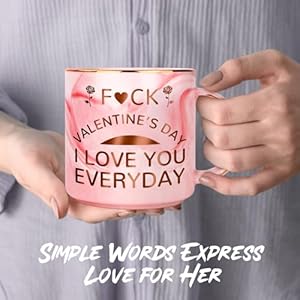 Valentines Gifts for Her Funny 12 OZ Coffee Mug Gifts for Girlfriend Wife from Boyfriend Husband Him Cute Stuff for Women Her Naughty Valentines Presents Gift Ideas