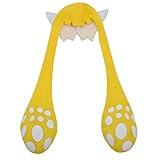 Cai Hong レディース 可愛い まいか いか イカ帽子 (イエロー L(頭囲:約56cm))