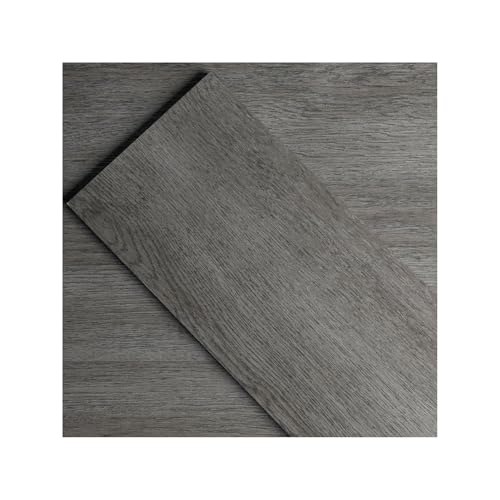 GFH - Azulejos de vinilo autoadhesivos, efecto madera de roble plateado, para despegar y pegar, tablones de suelo de vinilo para oficina, sala de estar, baño, tablones de suelo de 2,0 mm, 18 unidades
