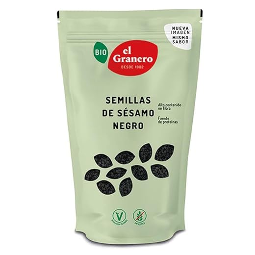 Sésamo Negro El Granero Integral 200 g, 1 item