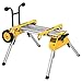 DEWALT - Piètement Roulant pour Scies à Table - DE7400-XJ - Support Stationnaire Léger et Facilement Transportable en Aluminium - 83x91cm - Poids 15,5kg - Charge d’Utilisation Maximum 68kg