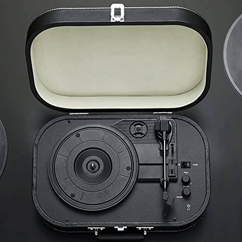 Tourne-Disque Vinyle Bluetooth Vintage Platine Vinyle Portable Valise Phonographe 3 Vitesses, Phonographe Nostalgique… - Les Beatles, Paul McCartney, John Lennon, RIngo Starr, George Harrison Tourne-Disque Vinyle Bluetooth Vintage Platine Vinyle Portable Valise Phonographe 3 Vitesses, Phonographe Nostalgique… – Image 4