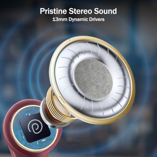 pTron Bassbuds Eon in-Ear TWS Earbuds, 13mm Drivers, 45Hrs Playtime, - Image 4