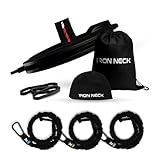 Iron Neck 3.0, Strength Kit Bundle, 360° Neck Trainer and Resistance Bands for Progressive Strength Training, Pain Relief, and Injury Prevention