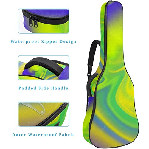 Housse de transport étanche pour guitare avec bandoulière réglable Style rétro, Multicolore 10., 42.9×16.9×4.7 in… - Les Beatles, Paul McCartney, John Lennon, RIngo Starr, George Harrison Housse de transport étanche pour guitare avec bandoulière réglable Style rétro, Multicolore 10., 42.9x16.9x4.7 in… – Image 5