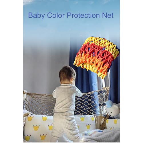 Filet de sécurité extérieur pour balcon et escaliers de 1x5m en polyester - 3