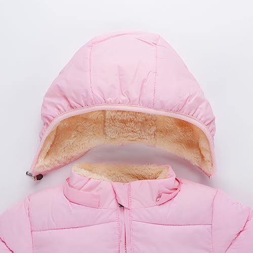 Baby Boy Girl Padded Puffer Jacket Winter Snow Warm Coat For Kid Outwear3