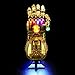 YEABRICKS LED Light for Lego-76191 Marvel Infinity Gauntlet Building Blocks Model (Lego Set NOT Included)