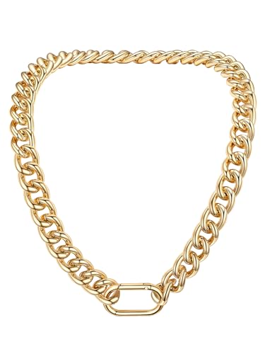ROSTEEL Girocollo Spessa Donna Punk Oro