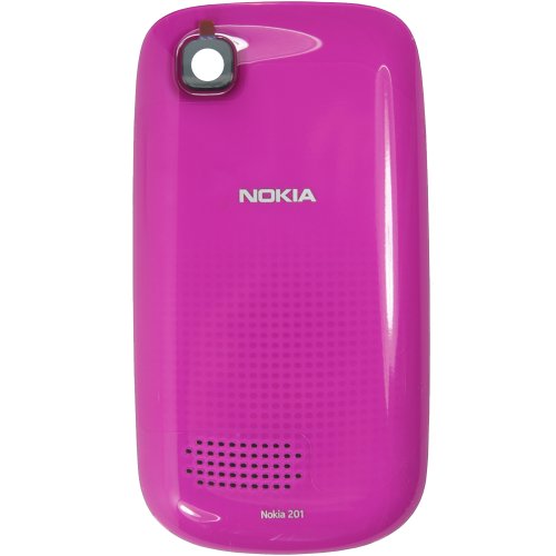 Nokia 0259450 Couvercle de batterie d'origine pour Nokia Asha 200, 201 Rose