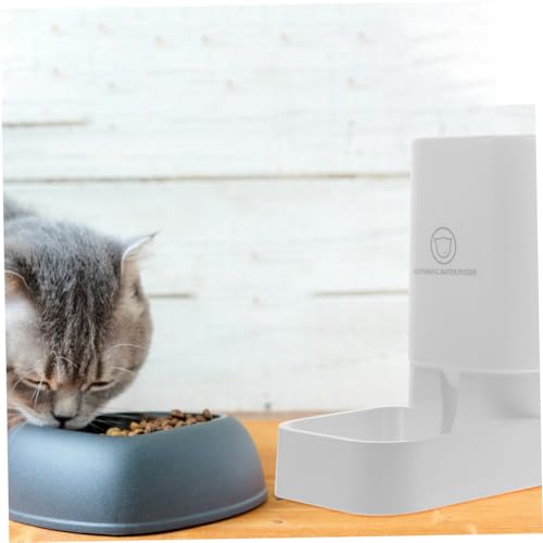 Fuente automática de agua para mascotas GALPADA blanca miniatura 6