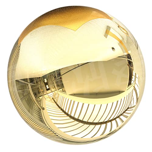 Hemoton Garden Balls Decorative Metal Mirror Balls Reflective for Gardens Art Decor for Yard