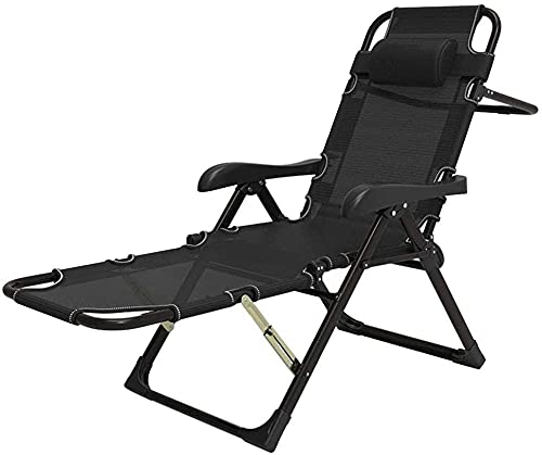 Chaise de jardin inclinable et portable FANDIAO avec repose-pieds ergonomique