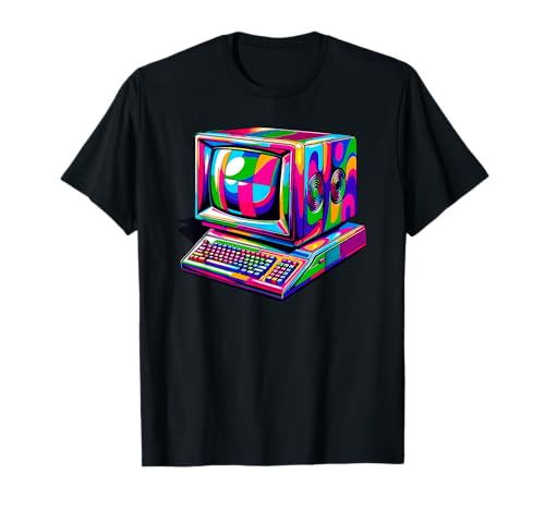 Vintage Computer Old School PC T-Shirt