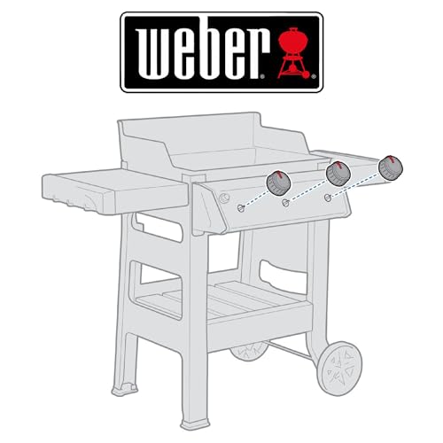 Pomos Weber 67029 para reparar mandos rotos de quemador en Spirit II serie 310 7
