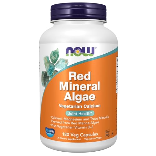 NOW Supplements Red Mineral Algae