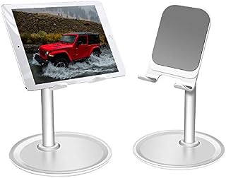Desktop Tablet Stand,Phone Holder,Compatible with Tablets Such As iPad Air Mini Pro, Phone