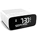 Produktbild Pure Siesta S2 Digitalradio (DAB/DAB+ Digital- und UKW-Radiowecker, CrystalVue Display, Sleep-Timer, Weckfunktion, 10 Senderspeicherplätze, AUX, Mikro USB), Weiß, P148006, 18 x 17 x 14 cm