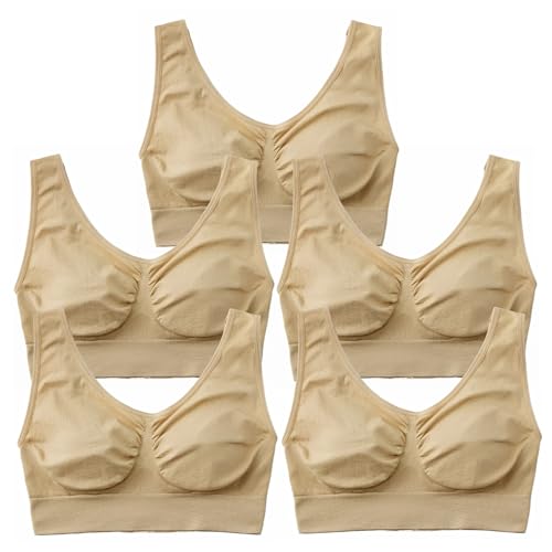 Image of Hiking Gril Women's Comfort Wirefree Bralette Unpadded Sleep Yoga Bra