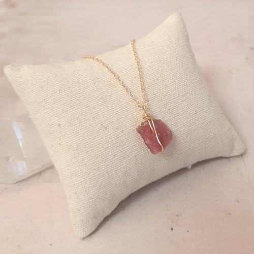 Collier argent doré et tourmaline rose, le cadeau idéal à offrir