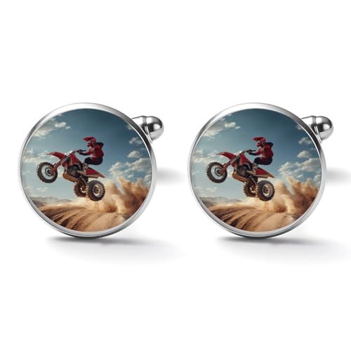 Three Wheeler Motocross Mens Cufflinks Classic Cuff Links for Wedding Business Accessories2