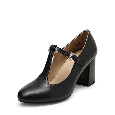 DREAM PAIRS Zapatos de Tacón Ancho Clásicos Mujer de Correa en TZapatos de Salón PU,Size 38,Negro/PU,DPU211 | Ya disponible en tu tienda friki favorita! En mundofriki.es! DREAM PAIRS Zapatos de Tacón Ancho Clásicos Mujer de Correa en TZapatos de Salón PU,Size 38,Negro/PU,DPU211 | Ya disponible en tu tienda friki favorita! En mundofriki.es!