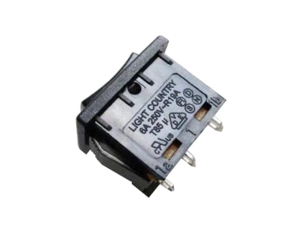 1pc 6A 250V R19A T85 u Rocker Switch 3 Pins 3 Positions Maintained